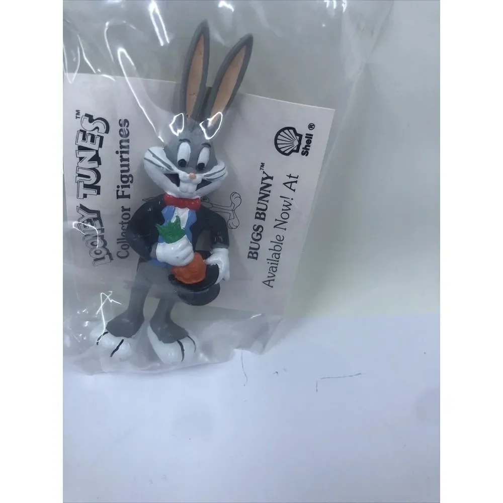 Looney Tunes Characters At Shell Gas Premium Bugs Bunny Toy. Sealed. Vintage